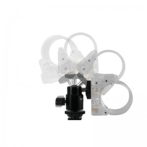 T12 Tube Holder With Mini Ball Head