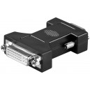 Adaptateur DVI/VGA analogique, nickelé