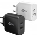 Chargeur Rapide Double USB-C™ PD GaN (65 W) blanc