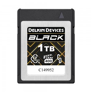 DELKIN CFexpress&trade; Type B BLACK  4.0 VPG400 1TB