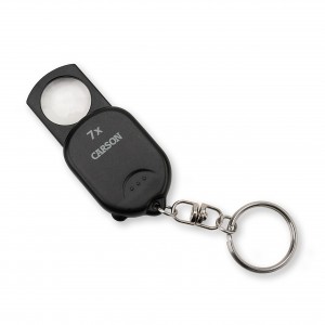 Clip & View 7x Pop-Up Magnifier Keychain